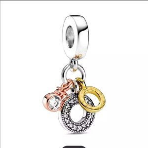 New 925-Charm Bead Fit Original Pandora Bracelet